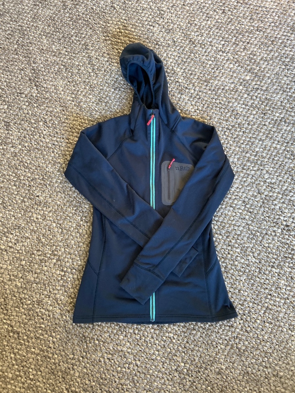 Rab zip up light jacket